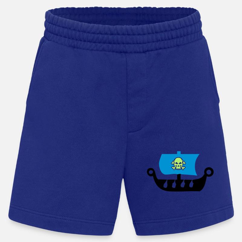 piratenschiff - Heavyweight Shorts - made by SPREAD  - Iconic Blue