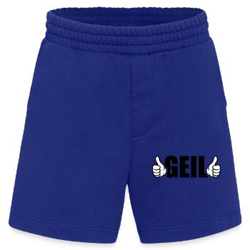 Geil Daumen Hoch - Heavyweight Shorts - made by SPREAD  - Iconic Blue - Vorne