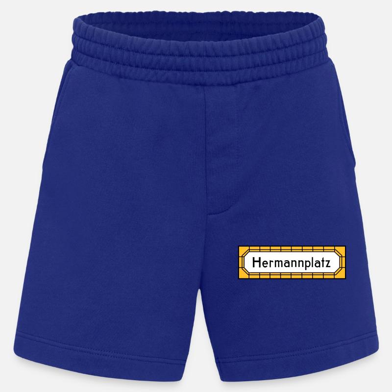 Hermannplatz NEUKÖLLN - Heavyweight Shorts - made by SPREAD  - Iconic Blue