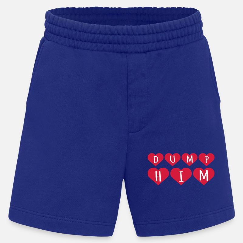 dump him Zitat Logo - Heavyweight Shorts - made by SPREAD  - Iconic Blue