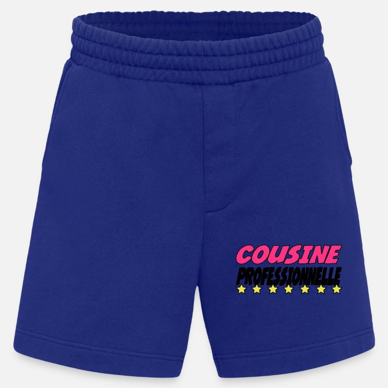PROFESSIONELLER COUSIN - Heavyweight Shorts - made by SPREAD  - Iconic Blue