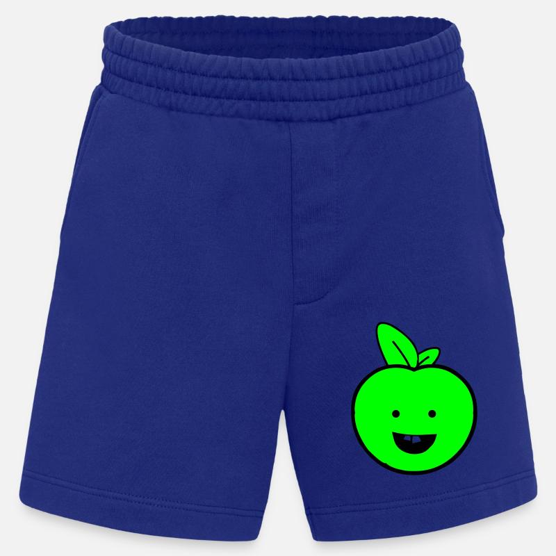 apfel smile - Heavyweight Shorts - made by SPREAD  - Iconic Blue