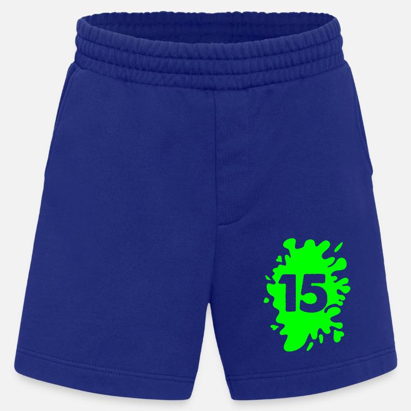 klecks 15 - Heavyweight Shorts - made by SPREAD  - Iconic Blue