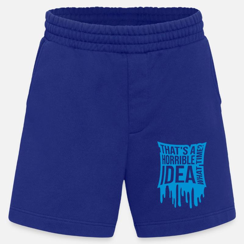C’est une idée horrible - Short bio épais fabriqué en UE - Iconic Blue