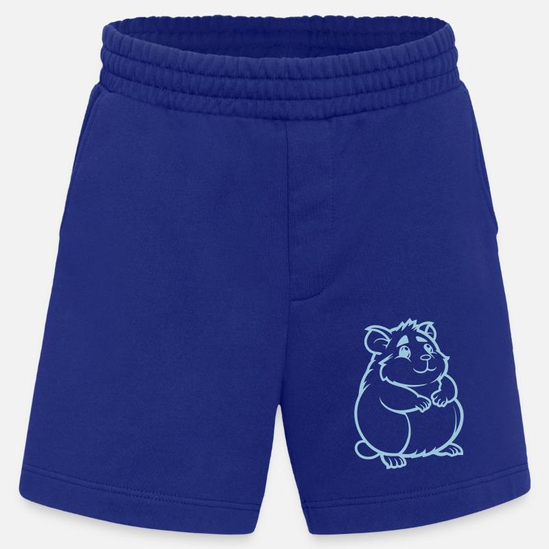 hamster comic tier - Heavyweight Shorts - made by SPREAD  - Iconic Blue