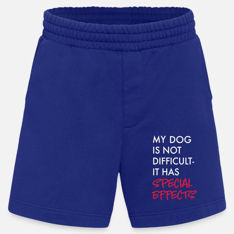 Chien - Short bio épais fabriqué en UE - Iconic Blue