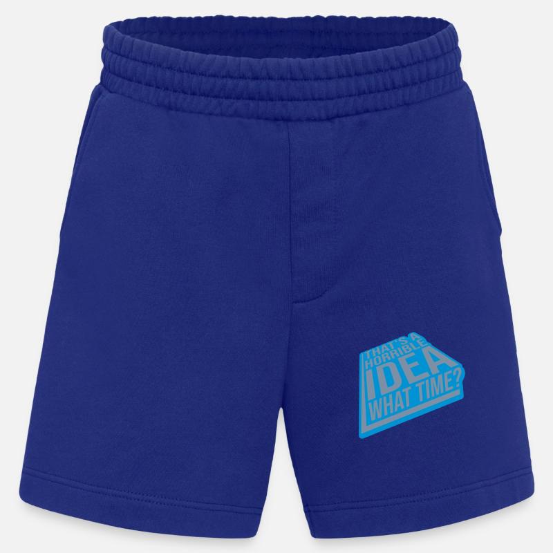 C’est une idée horrible - Short bio épais fabriqué en UE - Iconic Blue