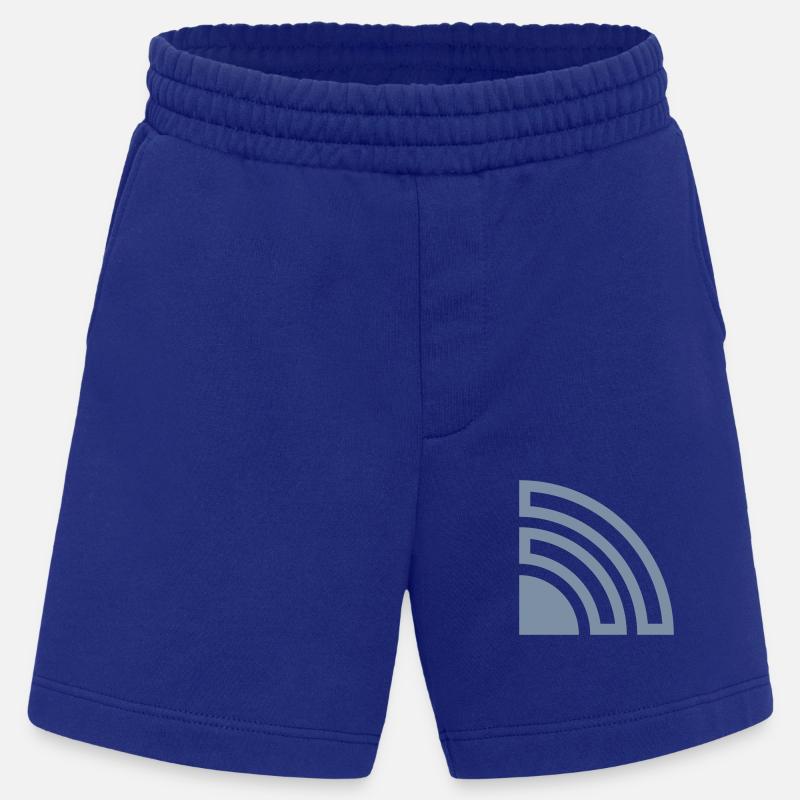 Data transmission poor Wifi - Heavyweight Shorts - made by SPREAD  - Iconic Blue