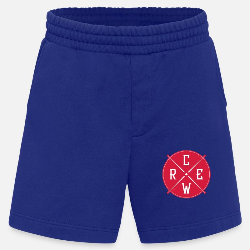 Crew Circle - Heavyweight Shorts - made by SPREAD  - Iconic Blue