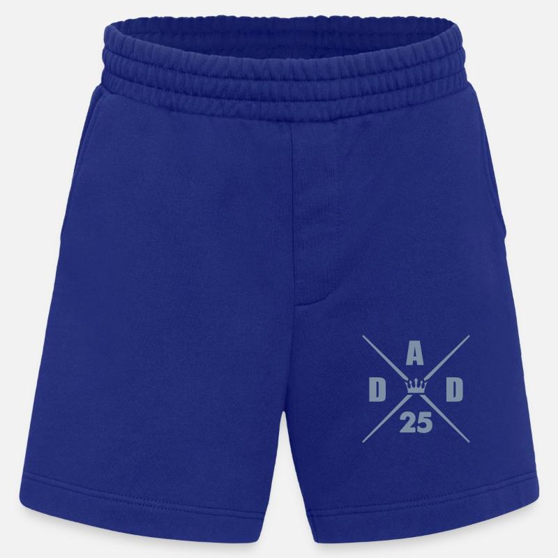 dad 25 daddy - Heavyweight Shorts - made by SPREAD  - Iconic Blue