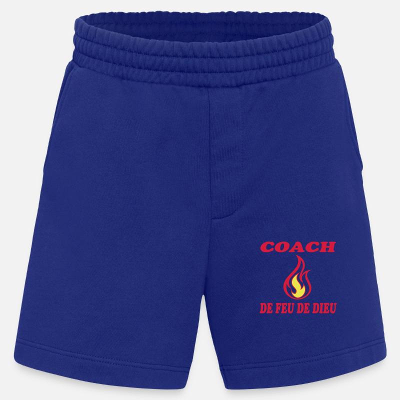 COACH DE FEU DE DIEU - Short bio épais fabriqué en UE - Iconic Blue