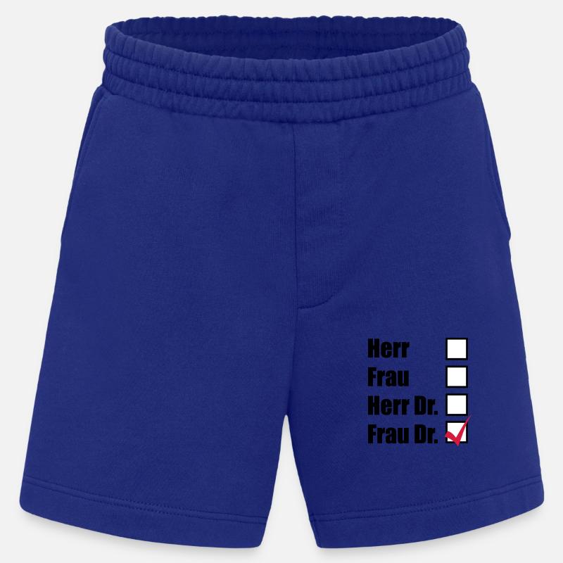 Frau Doktor - Heavyweight Shorts - made by SPREAD  - Iconic Blue