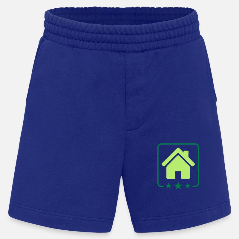 Icône de la maison Icône - Short bio épais fabriqué en UE - Iconic Blue
