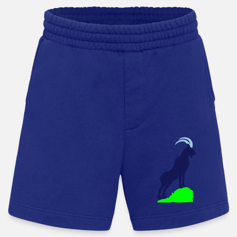 steinbock 02 - Heavyweight Shorts - made by SPREAD  - Iconic Blue