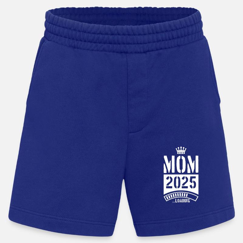 Mama 2025 Loading Mom - Heavyweight Shorts - made by SPREAD  - Iconic Blue
