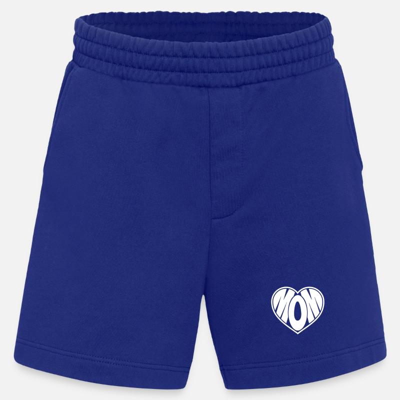 Mom Herz Mama Muttertag Mutterherz - Heavyweight Shorts - made by SPREAD  - Iconic Blue