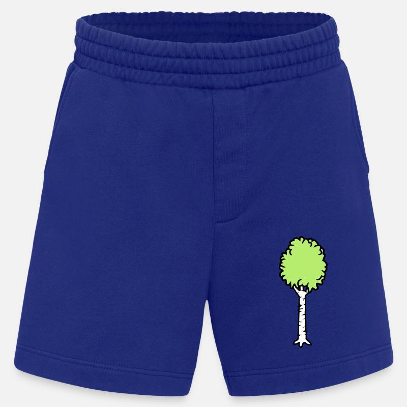 Birke Bäumchen Cool - Heavyweight Shorts - made by SPREAD  - Iconic Blue