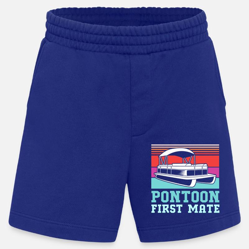 Pontonboot Boot Boote - Heavyweight Shorts - made by SPREAD  - Iconic Blue
