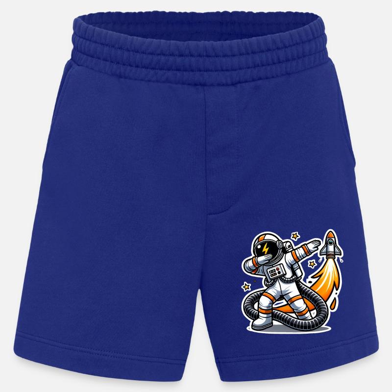 Funny Dabbing Astronaut Space Design - Heavyweight Shorts - made by SPREAD  - Iconic Blue