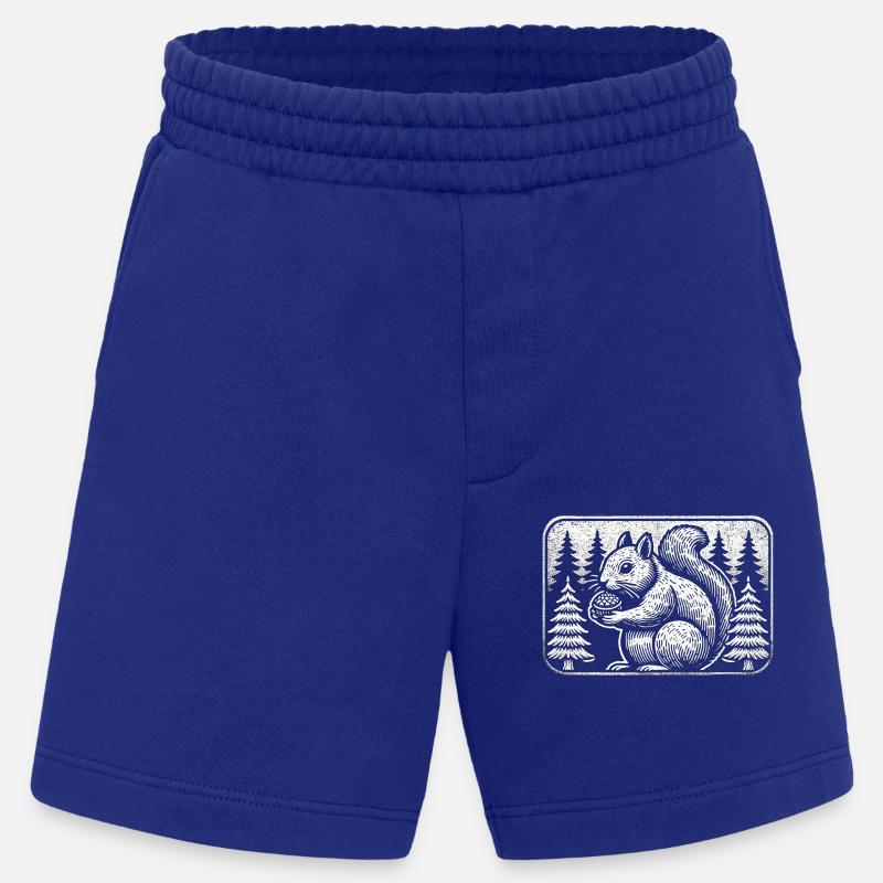 Eichhörnchen - Heavyweight Shorts - made by SPREAD  - Iconic Blue