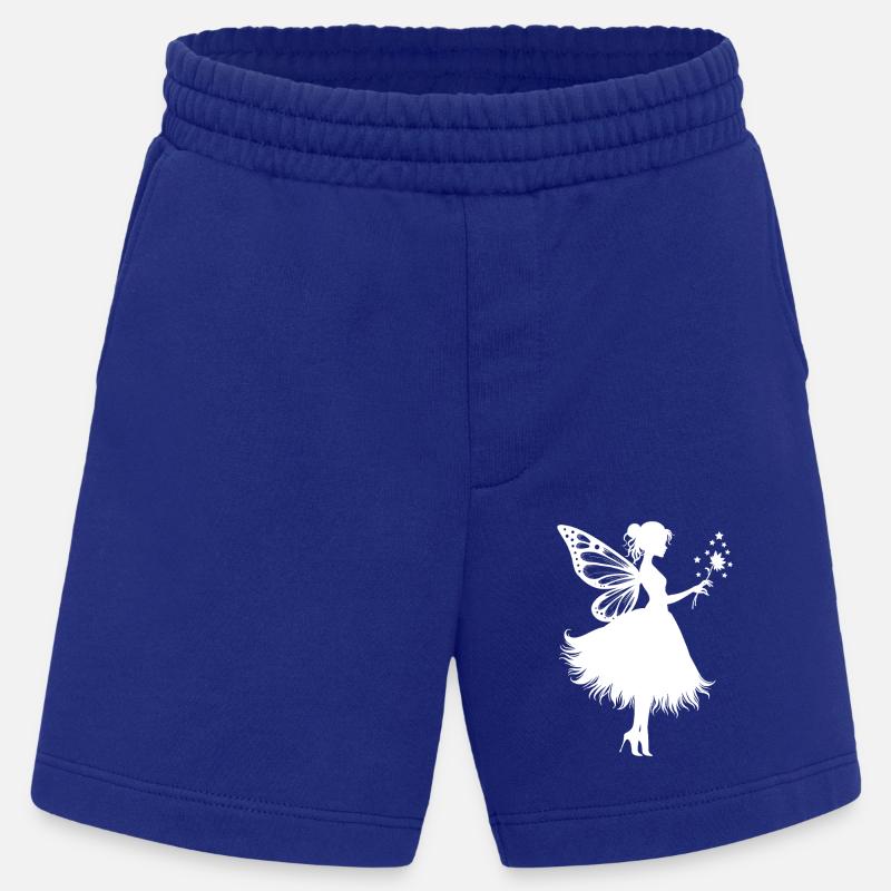 Zauberhafte Fee mit Blume - Heavyweight Shorts - made by SPREAD  - Iconic Blue