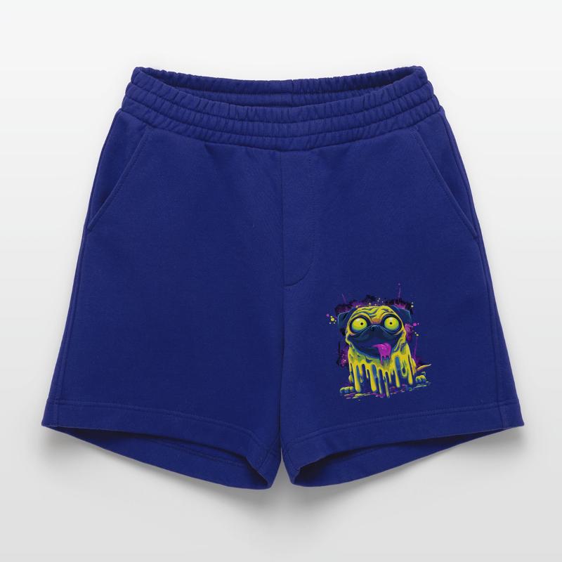 Carlin psychédélique trippant Style de graffiti coloré Short bio épais fabriqué en UE