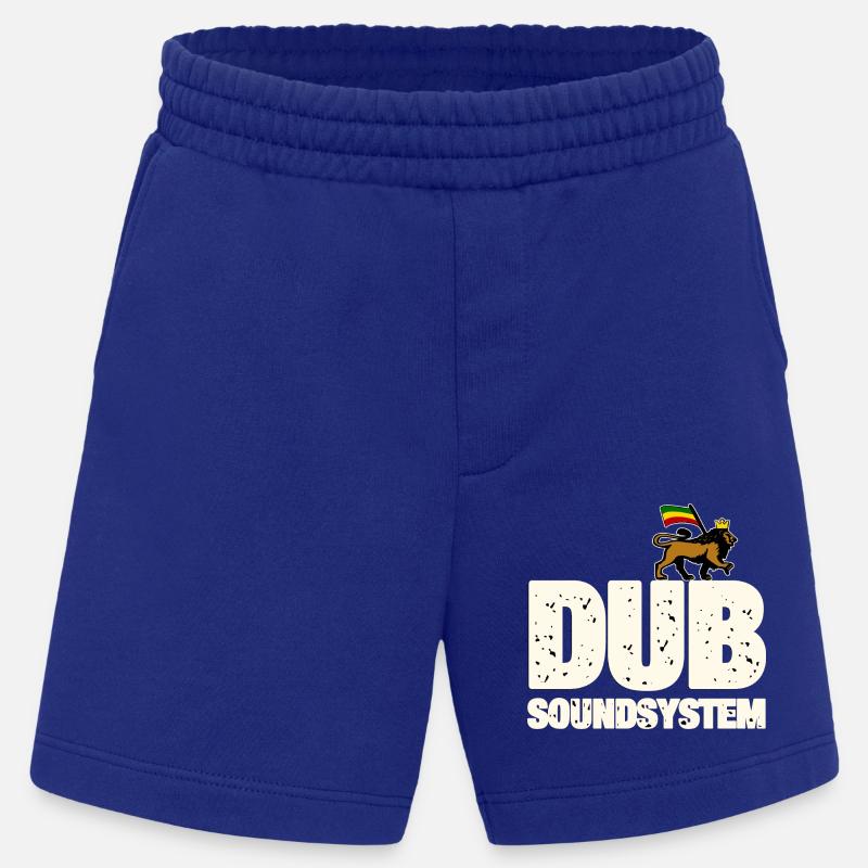 Système de sonorisation dub - Short bio épais fabriqué en UE - Iconic Blue