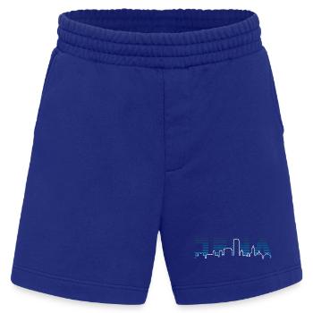 Jena Silhouette Skyline - Heavyweight Shorts - made by SPREAD  - Iconic Blue - Vorne