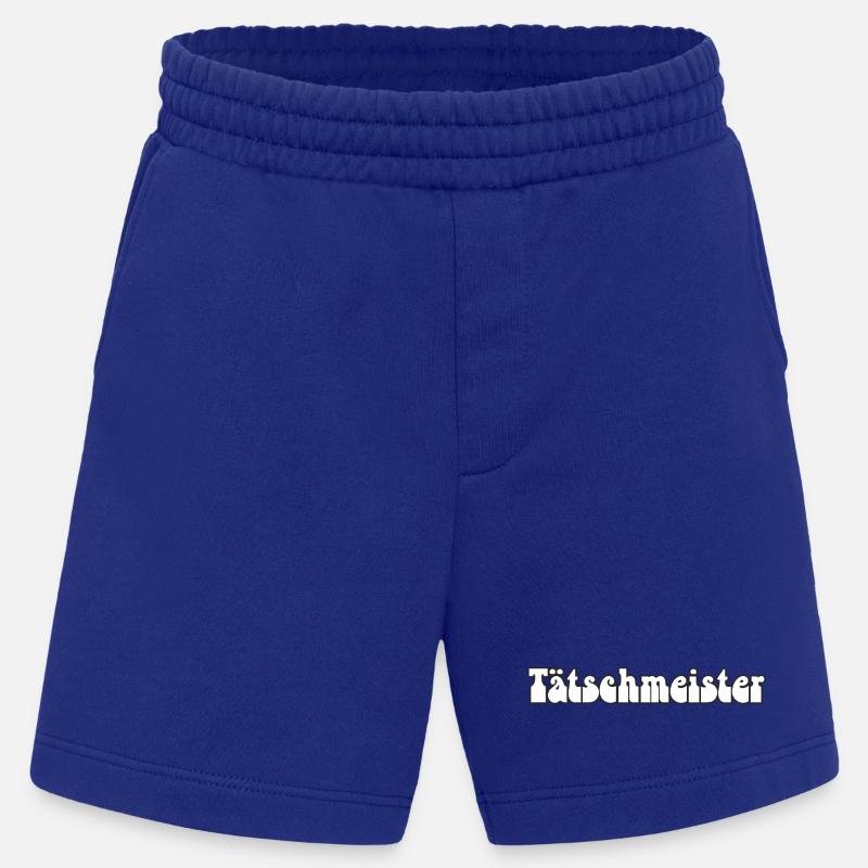 Tätschmeister oder Tätschmeischter gäu - Heavyweight Shorts - made by SPREAD  - Iconic Blue