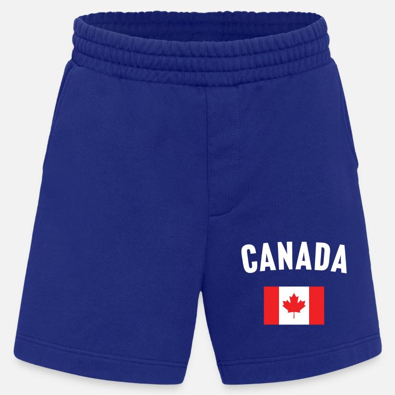 Drapeau du Canada - Short bio épais fabriqué en UE - Iconic Blue