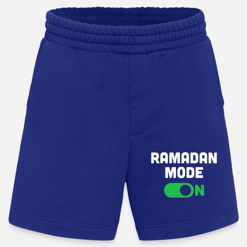 Mode Ramadan activé - Short bio épais fabriqué en UE - Iconic Blue