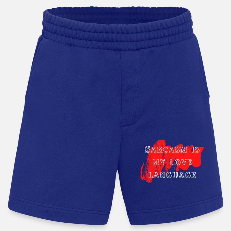 Sarkasmus Liebe Sprache - Heavyweight Shorts - made by SPREAD  - Iconic Blue