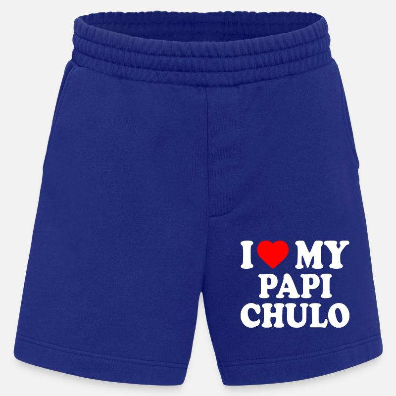 I love my papi chulo - Short bio épais fabriqué en UE - Iconic Blue