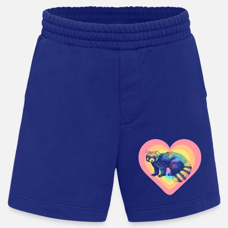 Roter Panda - Heavyweight Shorts - made by SPREAD  - Iconic Blue