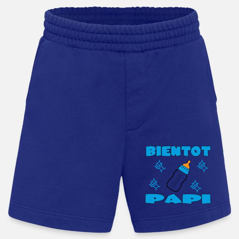 BALD OPA - Heavyweight Shorts - made by SPREAD  - Iconic Blue