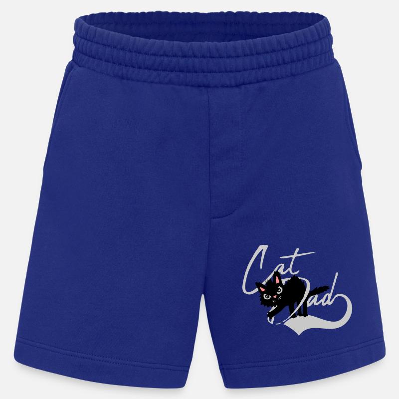 Cat Dad cool Design - Heavyweight Shorts - made by SPREAD  - Iconic Blue