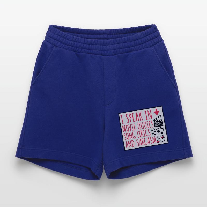 speak lyrics and sarcasm Heavyweight Shorts - made by SPREAD 