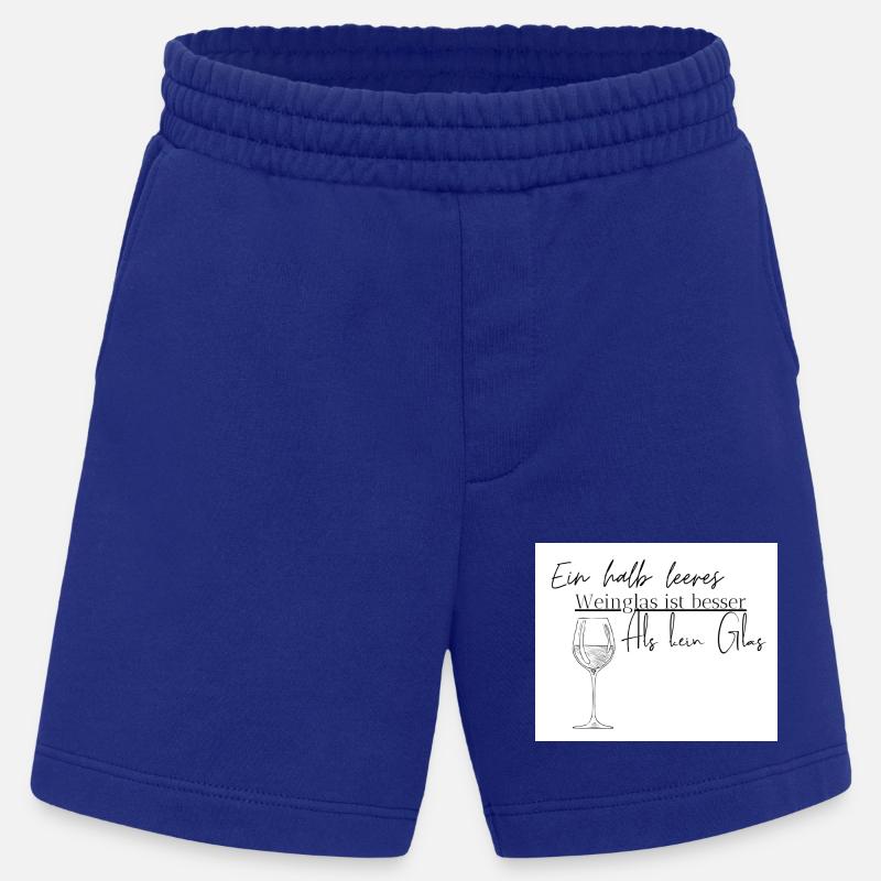 Weinglas - Heavyweight Shorts - made by SPREAD - Iconic Blue