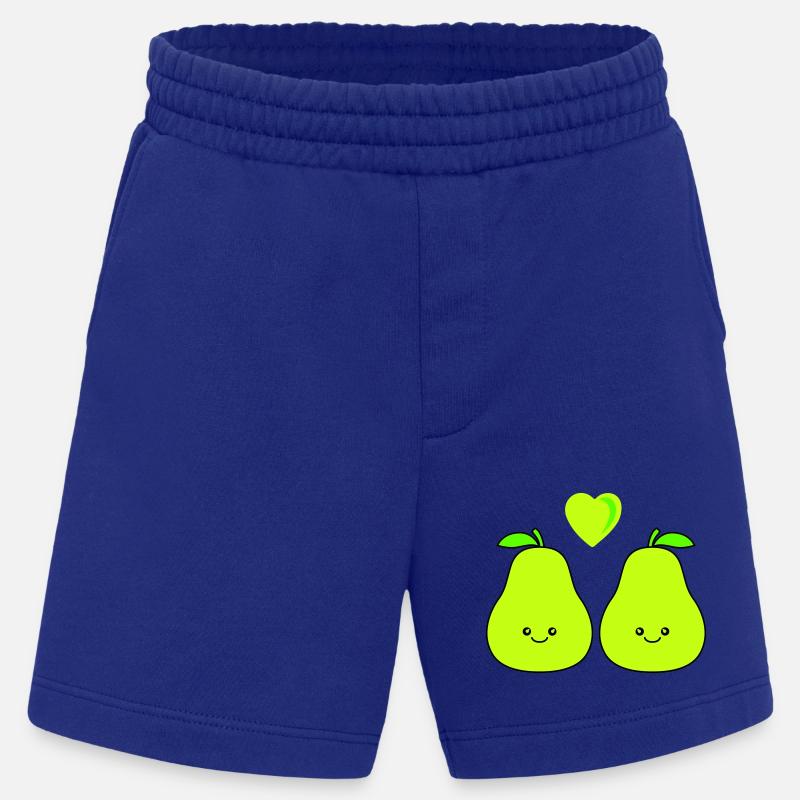 birne comic love - Heavyweight Shorts - made by SPREAD  - Iconic Blue