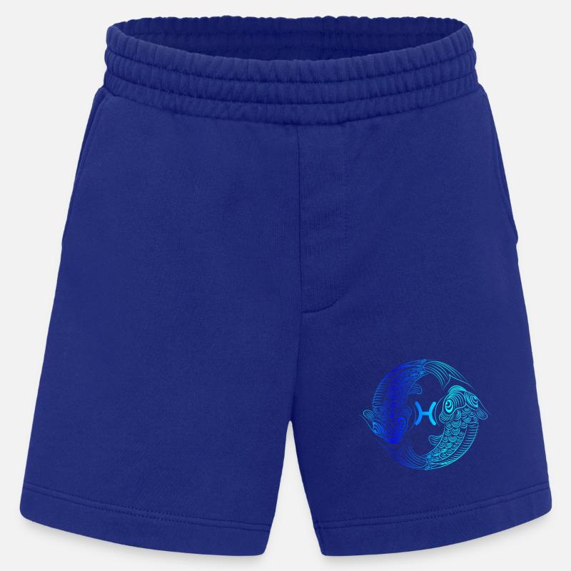 fische Zeichenfläche 1 - Heavyweight Shorts - made by SPREAD  - Iconic Blue