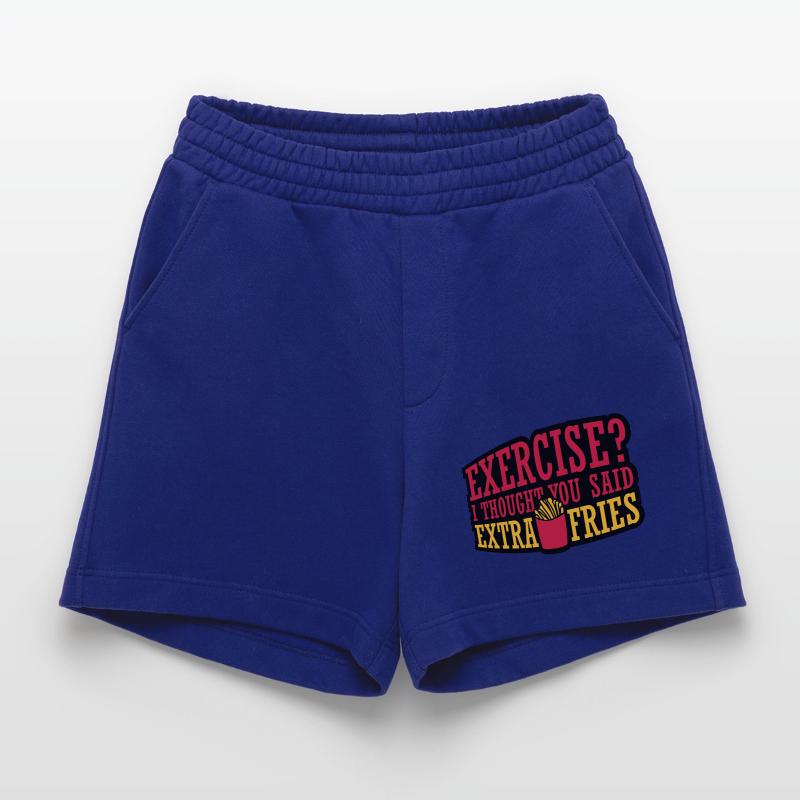 Cotización de papas fritas adicionales de ejercicio Pantalones cortos ecológicos de gran gramaje fabricada en la UE