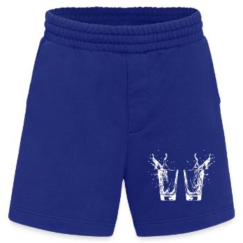 Tequila Glas Prost Party - Heavyweight Shorts - made by SPREAD  - Iconic Blue - Vorne
