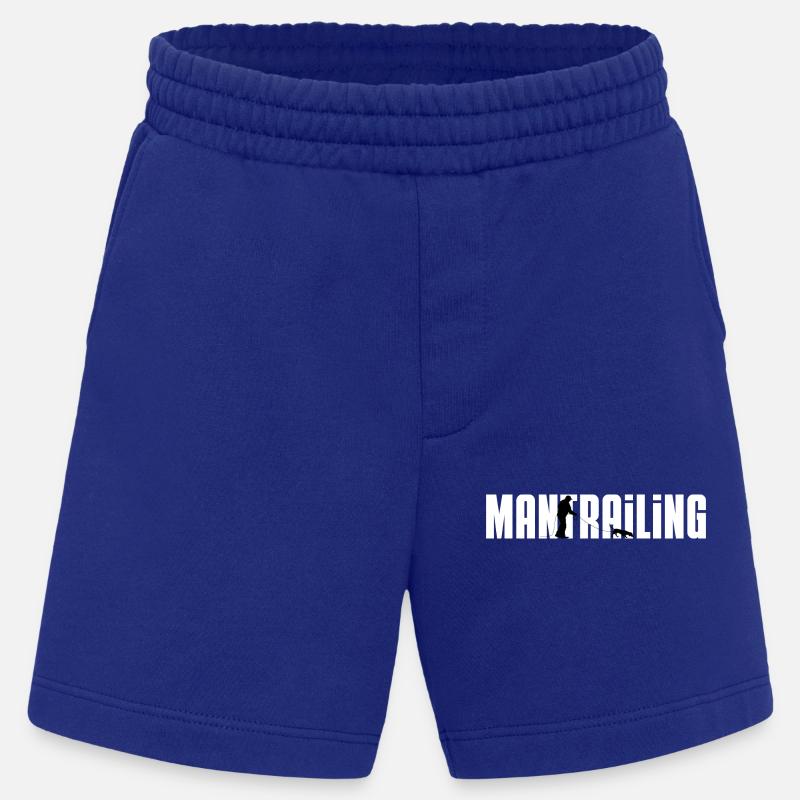mantrailing - Heavyweight Shorts - made by SPREAD  - Iconic Blue