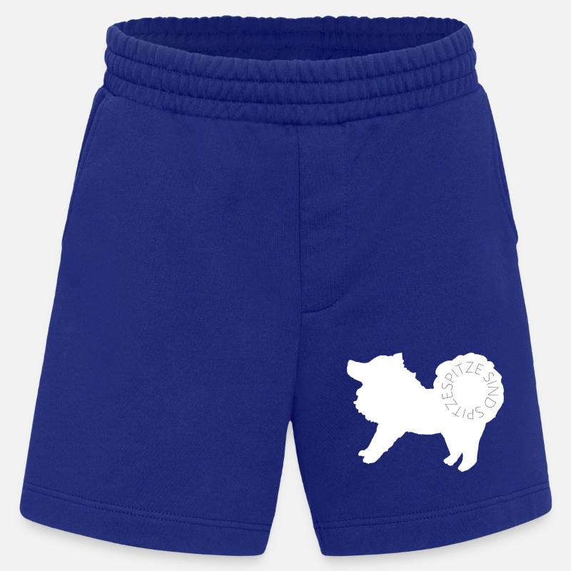 Spitze sind spitze! White - Heavyweight Shorts - made by SPREAD  - Iconic Blue