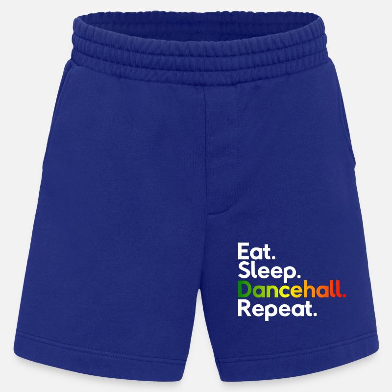 Eat Sleep Dancehall Repeat - Heavyweight Shorts - made by SPREAD - Iconic Blue