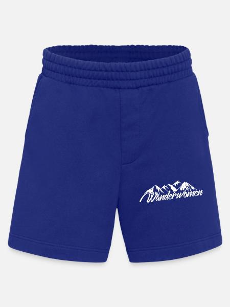 Wanderwomen - Wander Shirt - Frauen - Heavyweight Shorts - made by SPREAD - Iconic Blue