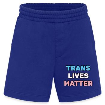 Trans-Leben zählen - Transgender Pride - Heavyweight Shorts - made by SPREAD  - Iconic Blue - Vorne