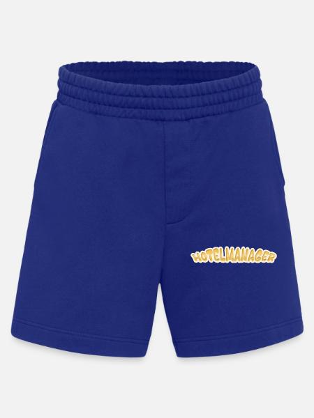 Job Hotel Manager - Heavyweight Shorts - made by SPREAD  - Iconic Blue