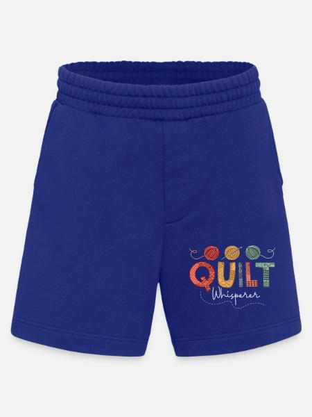 Quilt Whisperer Quilter Quilting - Heavyweight Shorts - made by SPREAD - Iconic Blue
