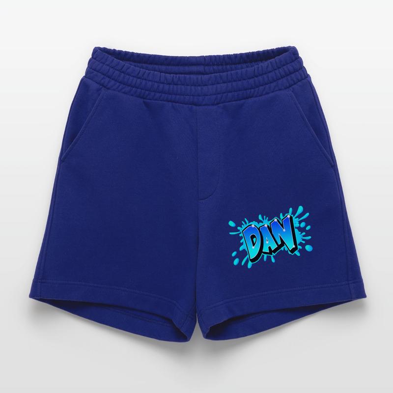 Graffiti "DAN" printed on any medium! Heavyweight Shorts - made by SPREAD 